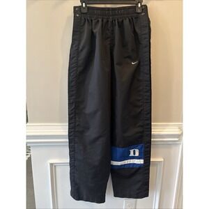 Duke blue devils Nike basketball warm up tear away pants med. authentic vintage